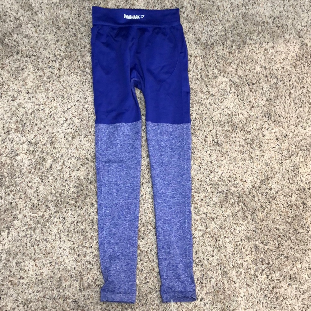 Gymshark Seamless indigo two tone leggings